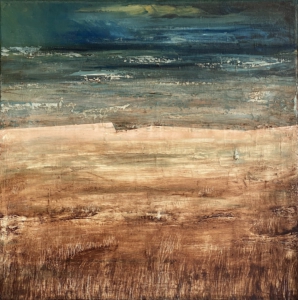 Before the storm, oil on canvas, 40x40cm, 2023