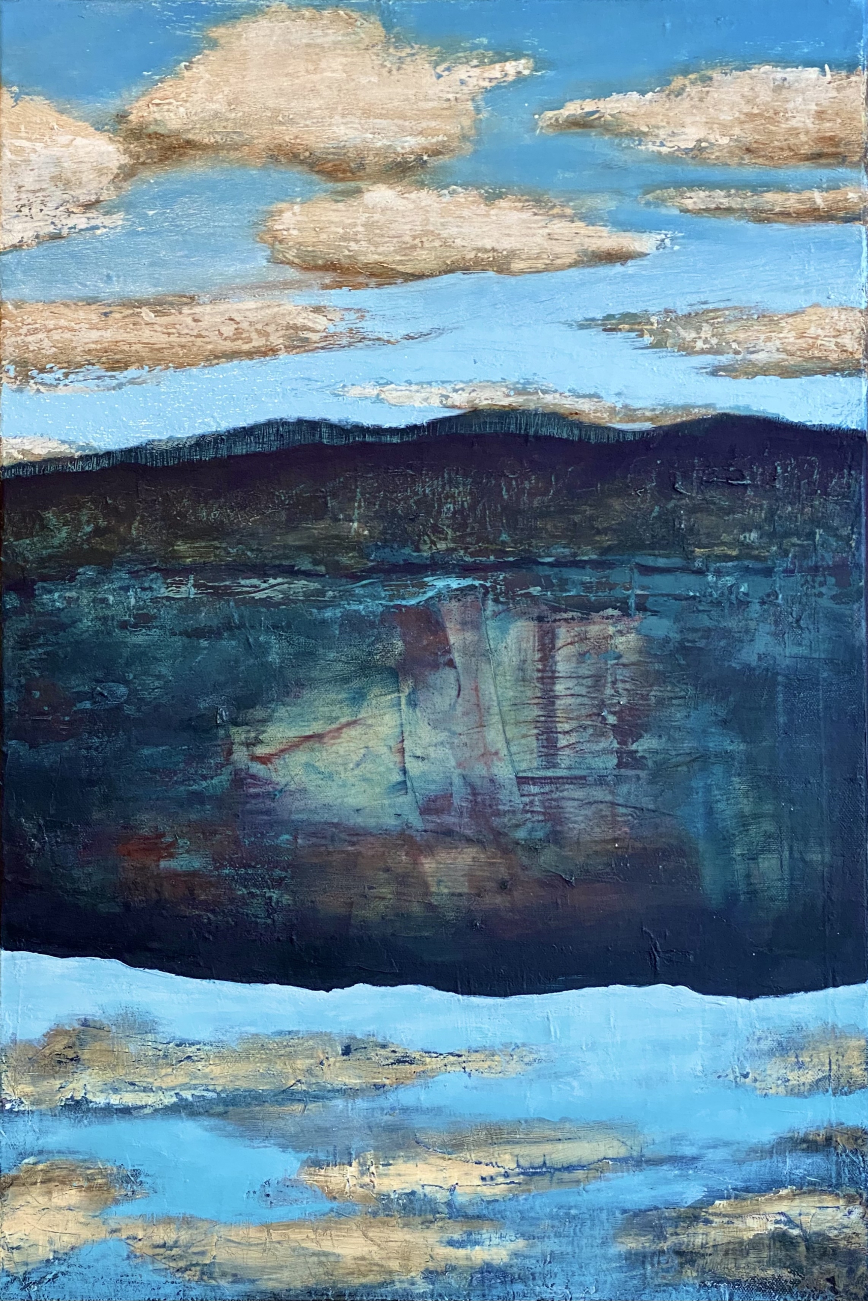 „Reflections”, oil on canvas, 40x60cm, 2023 „Reflections”, oil on canvas, 40x60cm, 2023